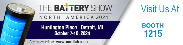 Visit Nordfab at The Battery Show