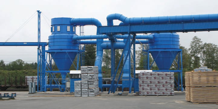 Nordfab Mild Steel Ducting installation at manufacturing facility