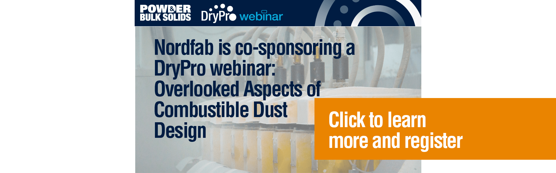 Register for DryPro Dust Collection webinar
